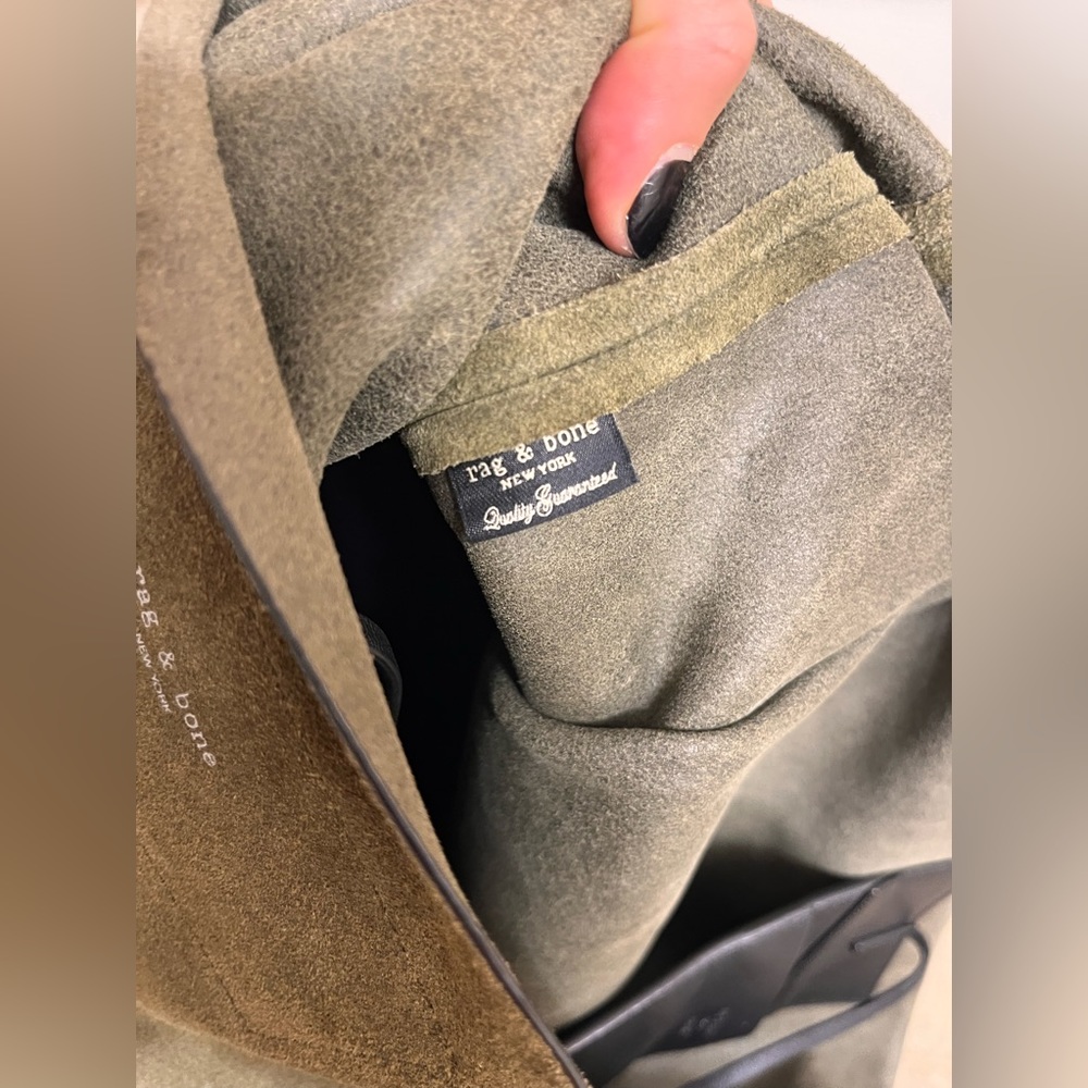rag & bone Olive Green Shoulder Bag - Picture 6 of 9